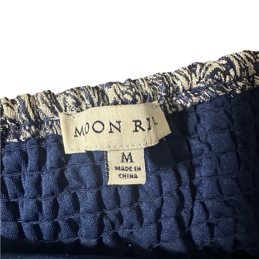 Anthropologie Moon River silver damask dress size M - Picture 6 of 6